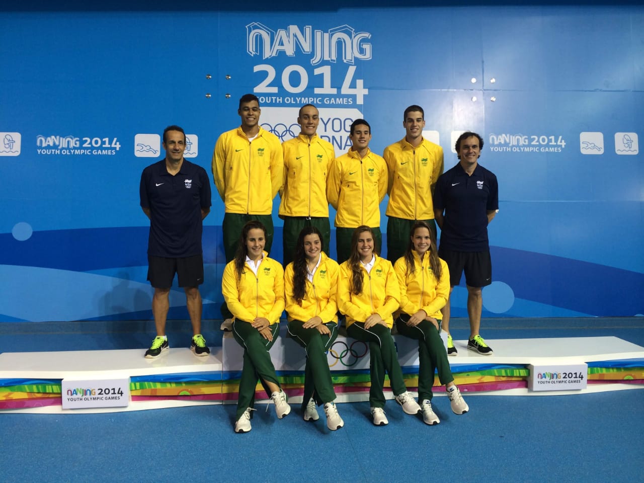 Time dos Jogos Olímpicos da Juventude de 2014 já levou 5 para a