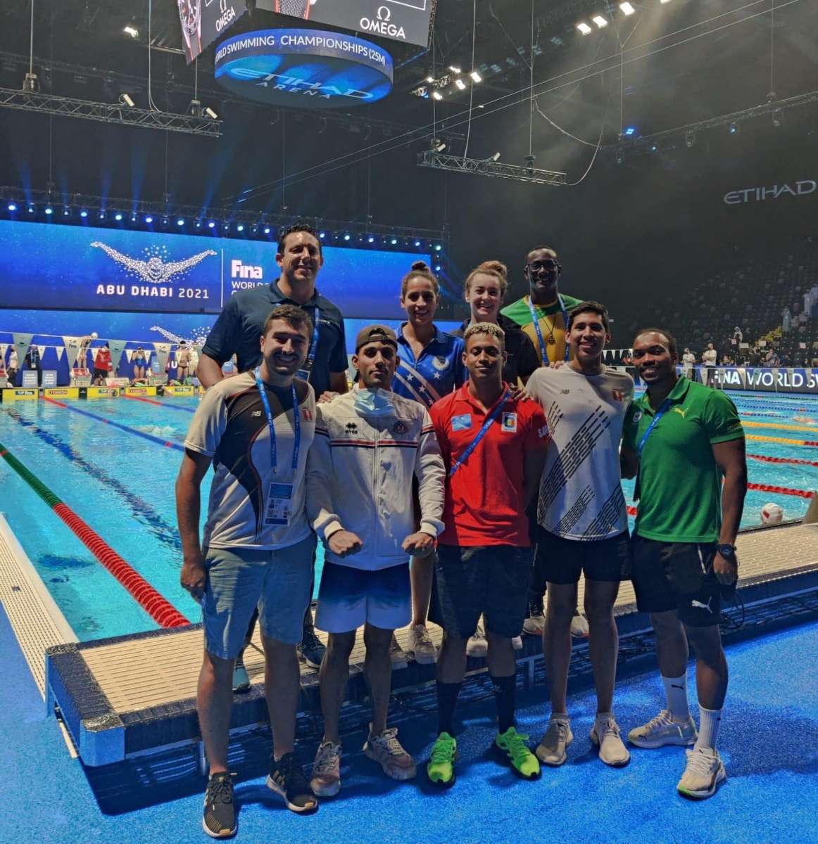 Abu Dhabi group Best Swimming