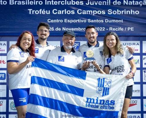 Apresentando a premiação do Campeonato Paulista Juvenil de Verão